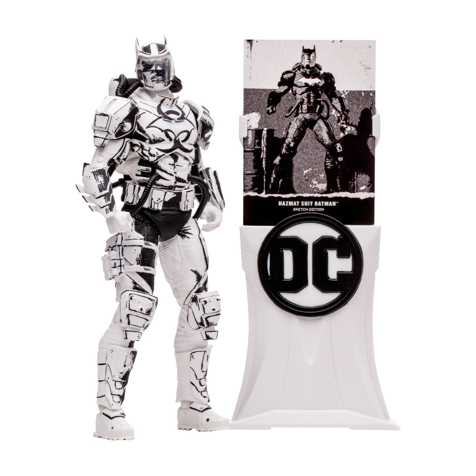 McFarlane Toys McFarlane Toys DC Comics Multiverse Hazmat Suit Batman (Line Art) (Gold Label) Action Figure 18 cm