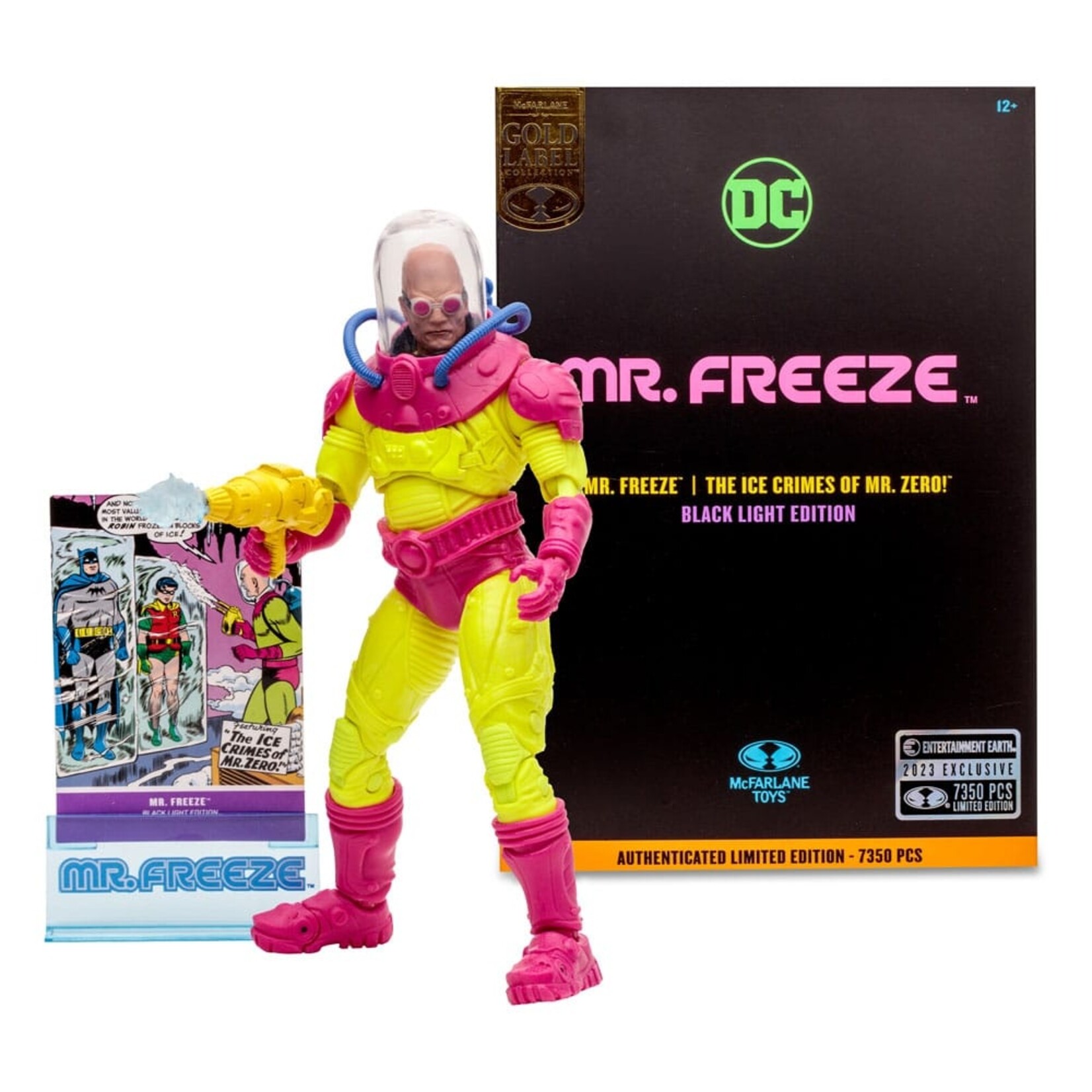McFarlane Toys McFarlane Toys DC Comics Multiverse Mr. Freeze (Black Light) (Gold Label) Action Figure 18 cm