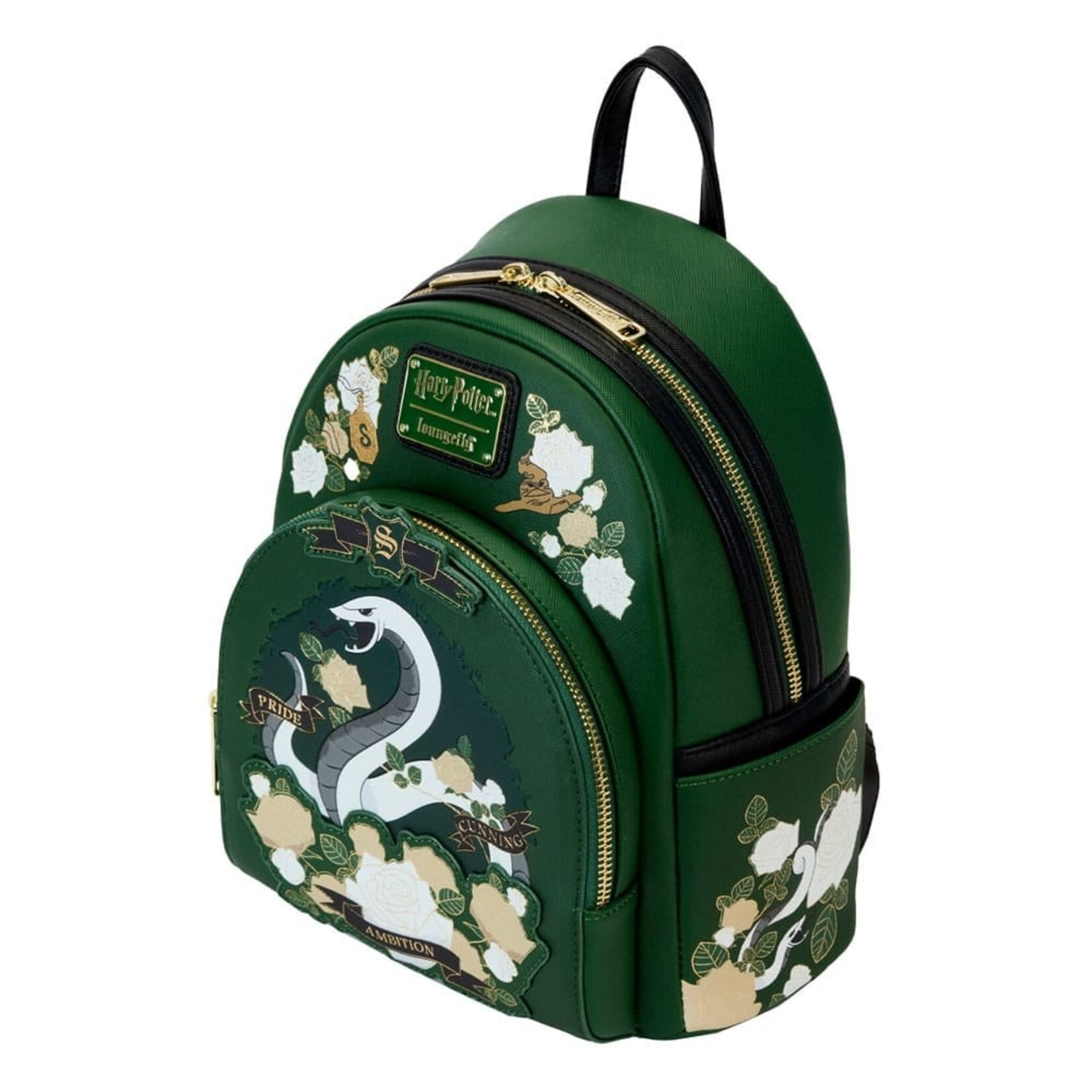 Loungefly Loungefly Harry Potter Backpack Slytherin House Tattoo 27 cm