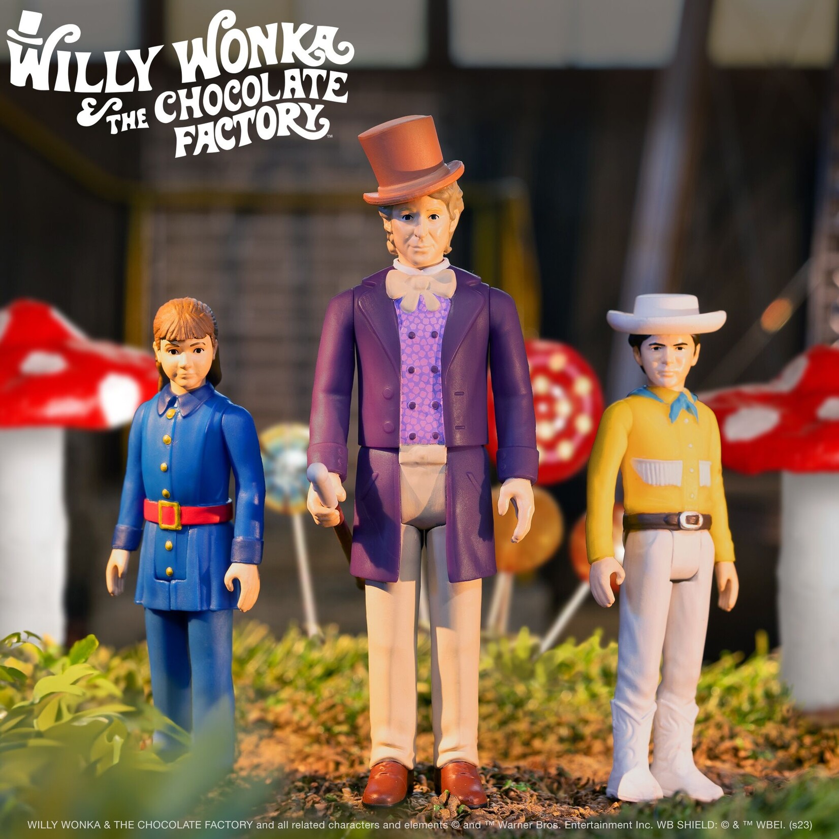 Super7 Super7 Willy Wonka & the Chocolate Factory ReAction Action Figure Mike Teevee 10 cm