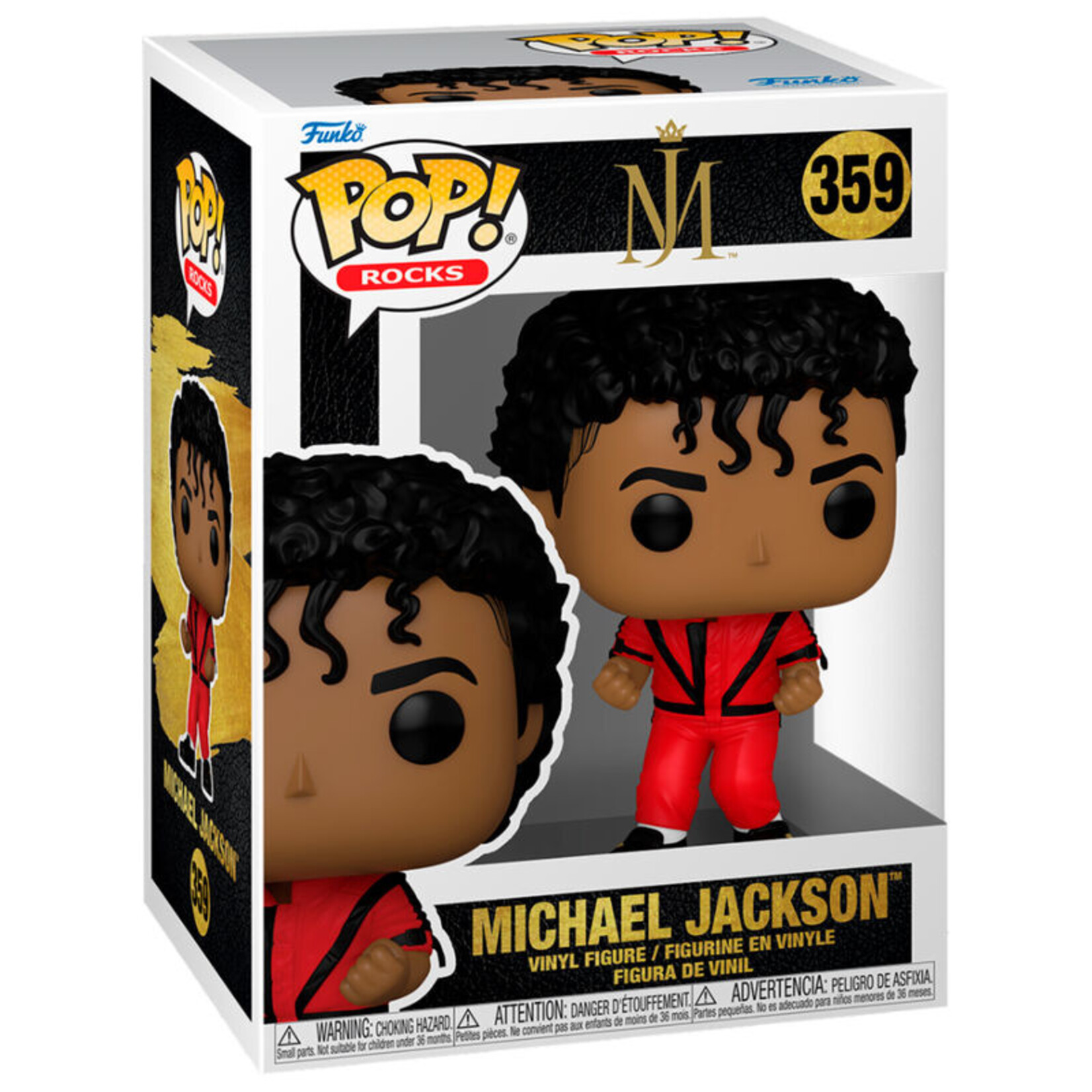 Funko Funko POP! Rocks Vinyl Figure Michael Jackson Triller 9 cm
