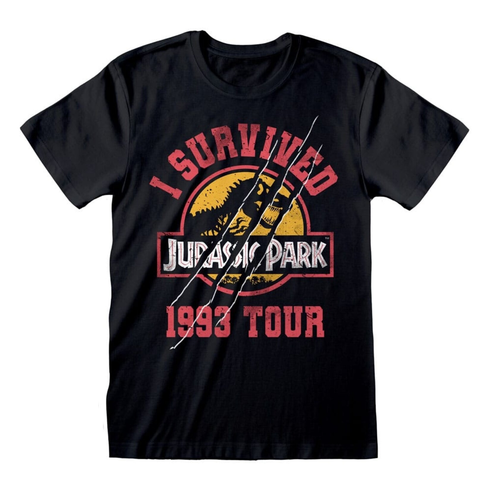 Heroes Inc Heroes Inc Jurassic Park T-Shirt I Survived 1993
