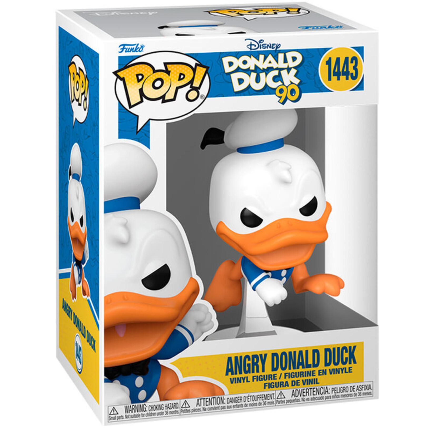 Funko Funko Disney 90th Anniversary POP! Vinyl Figure Angry Donald Duck 9 cm