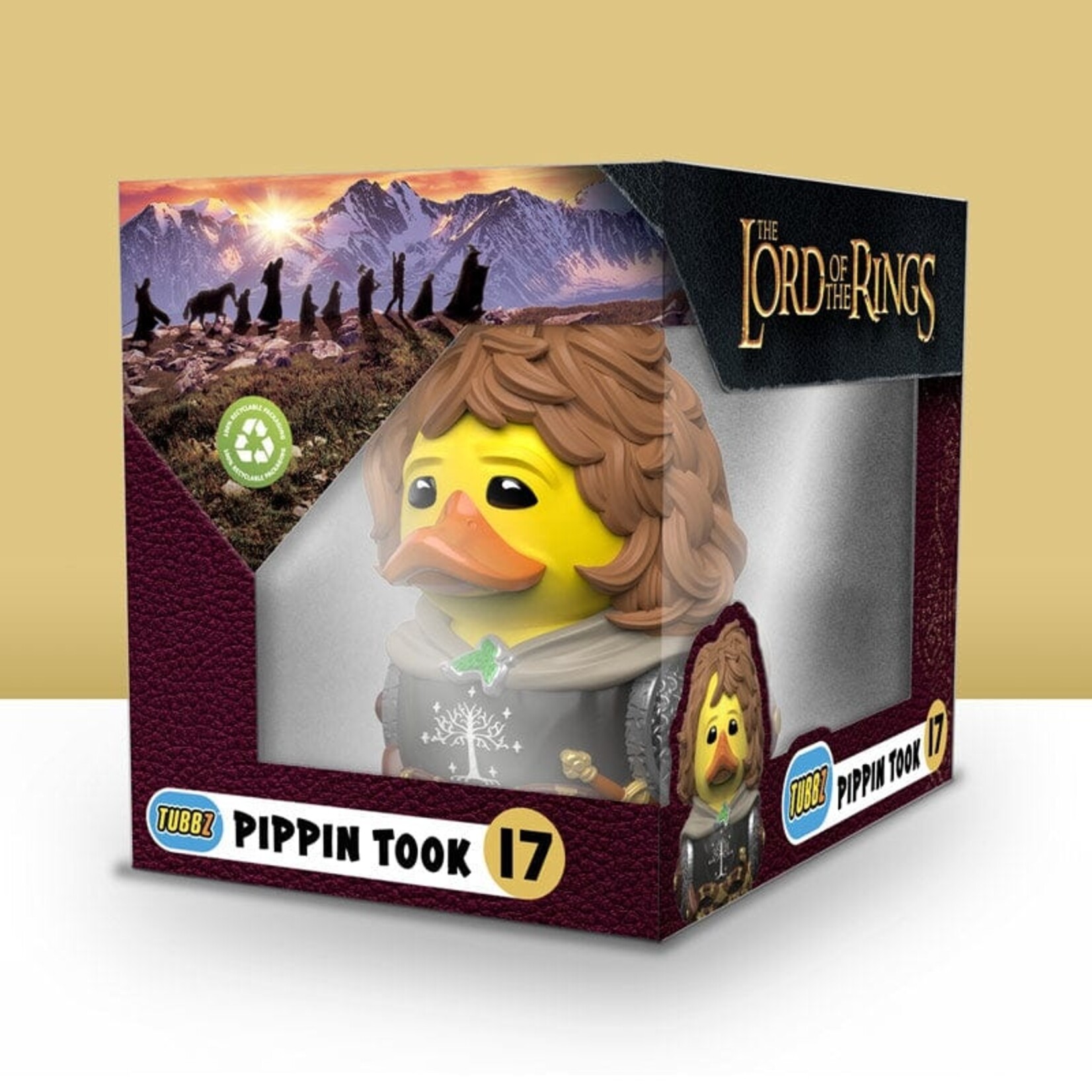 TUBBZ TUBBZ Lord of the Rings Cosplaying Duck Pippin Took 10 cm