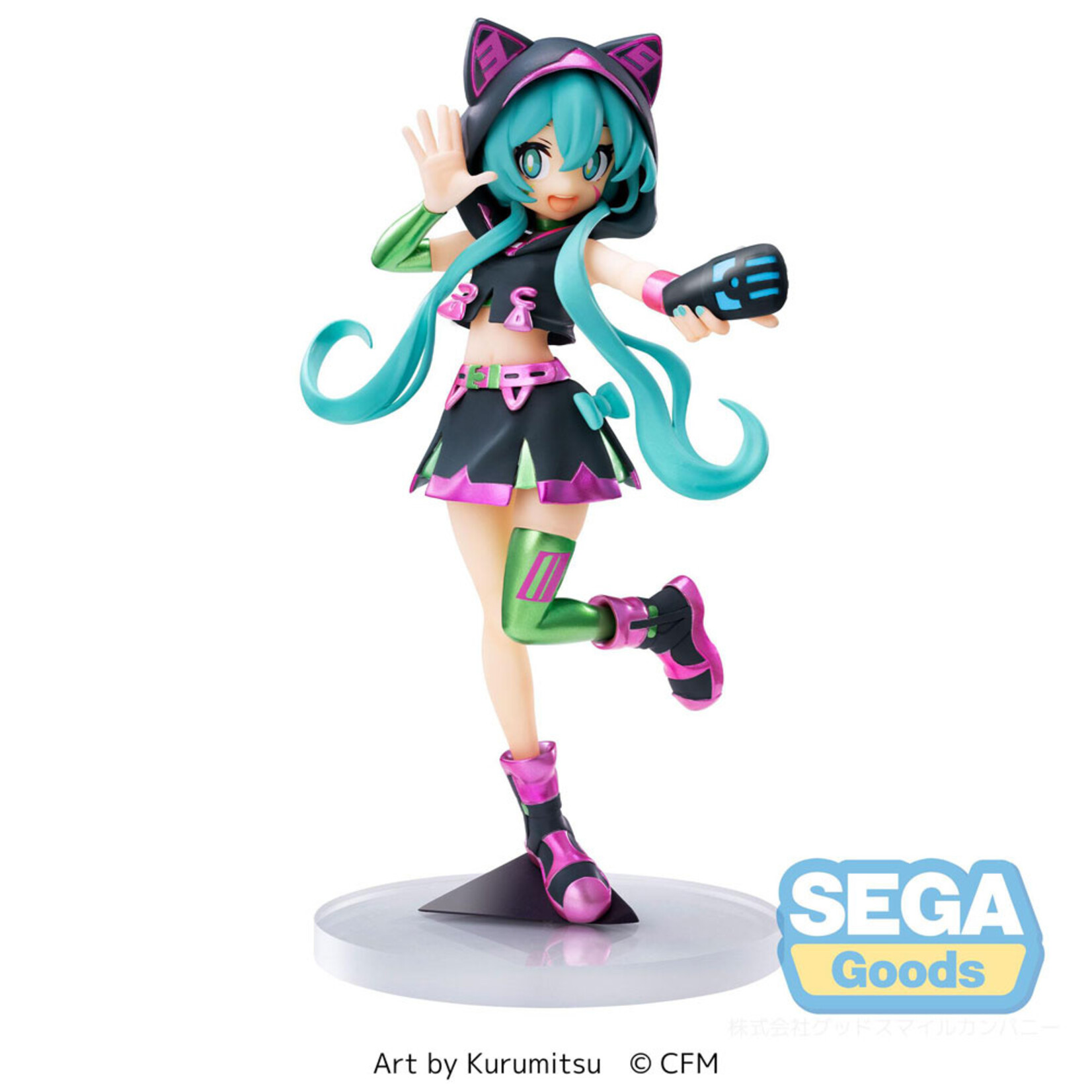 SEGA Goods SEGA Hatsune Miku Statue Hatsune Miku Live Stage 18 cm