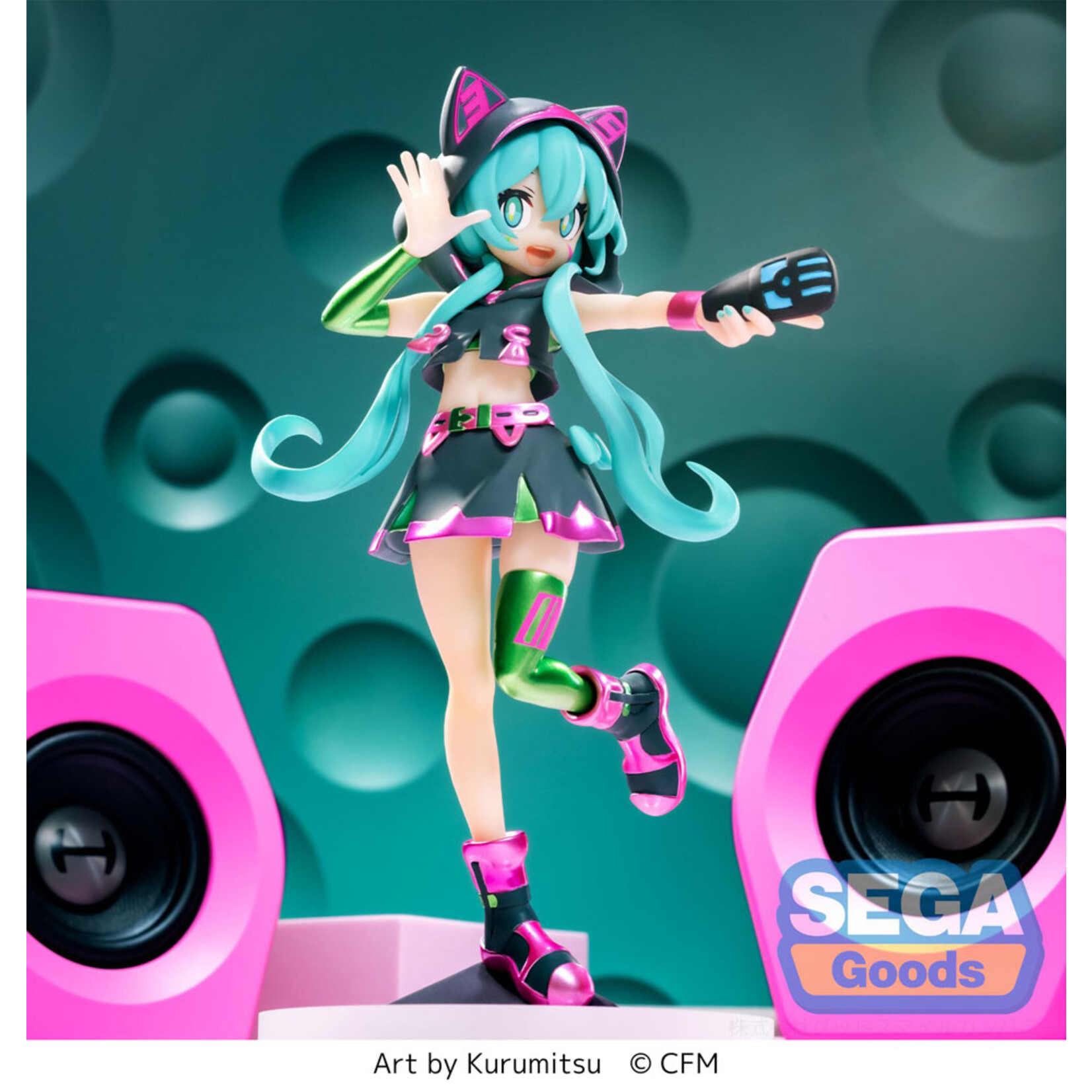 SEGA Goods SEGA Hatsune Miku Statue Hatsune Miku Live Stage 18 cm