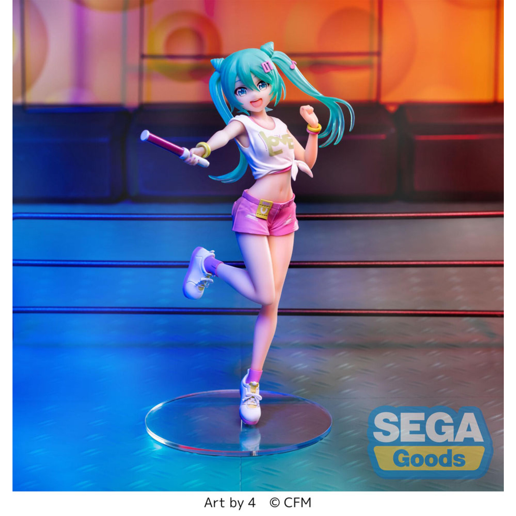 SEGA Goods SEGA Hatsune Miku Statue Hatsune Miku Live Cheering 20 cm