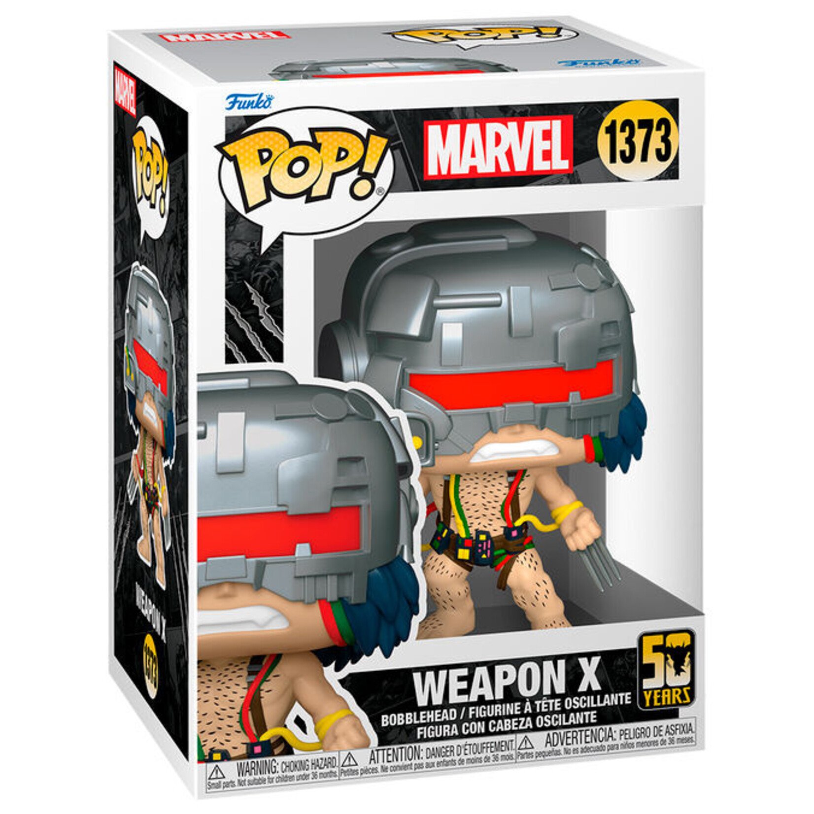 Funko Funko Marvel Wolverine 50th Anniversary POP! Bobble-Head Weapon X 9 cm