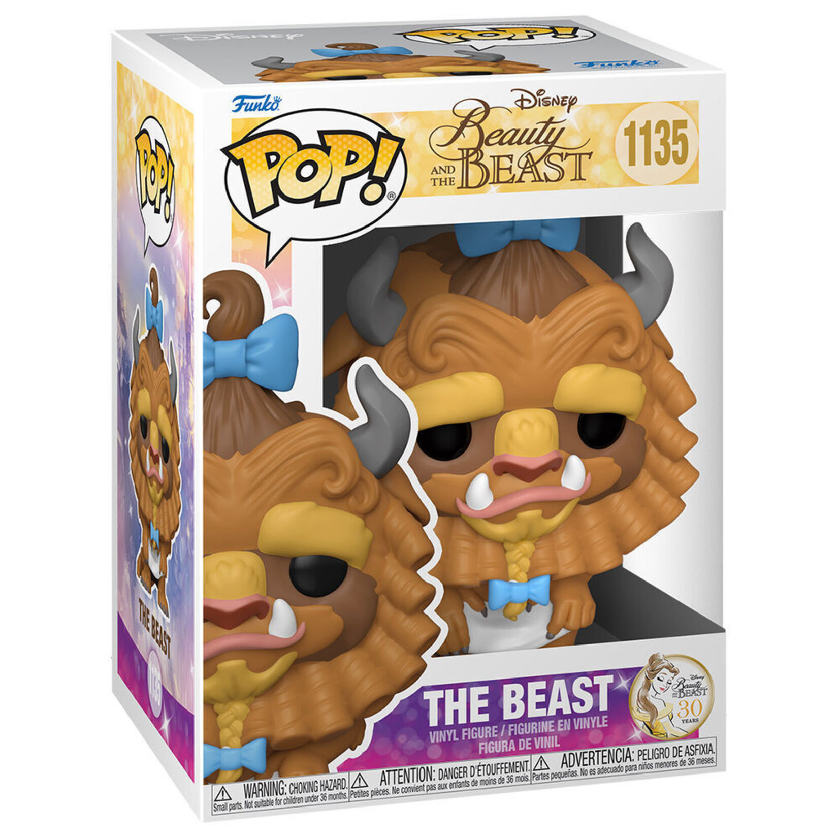 Funko Funko Disney Beauty and the Beast POP! Vinyl Figure Beast with Curls 9 cm