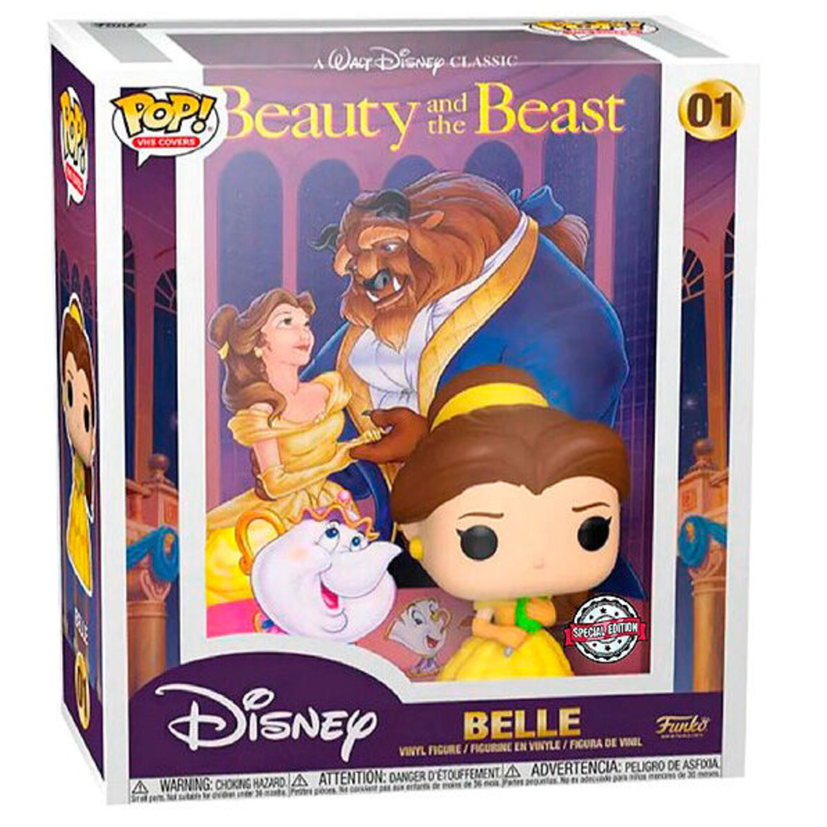 Funko Funko Disney Beauty and the Beast POP! VHS Covers Belle 22 cm