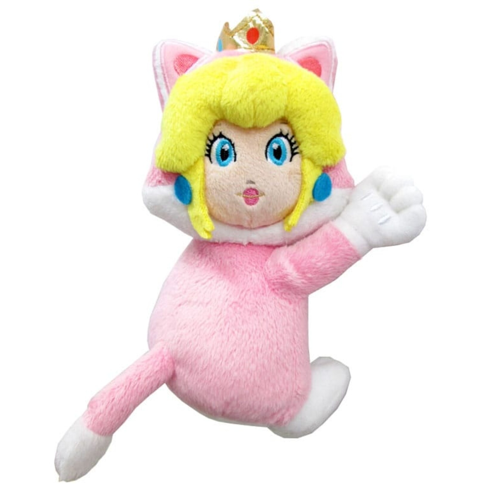 Together Plus Together Plus Super Mario Magnet Plush Figure Cat Peach 19 cm