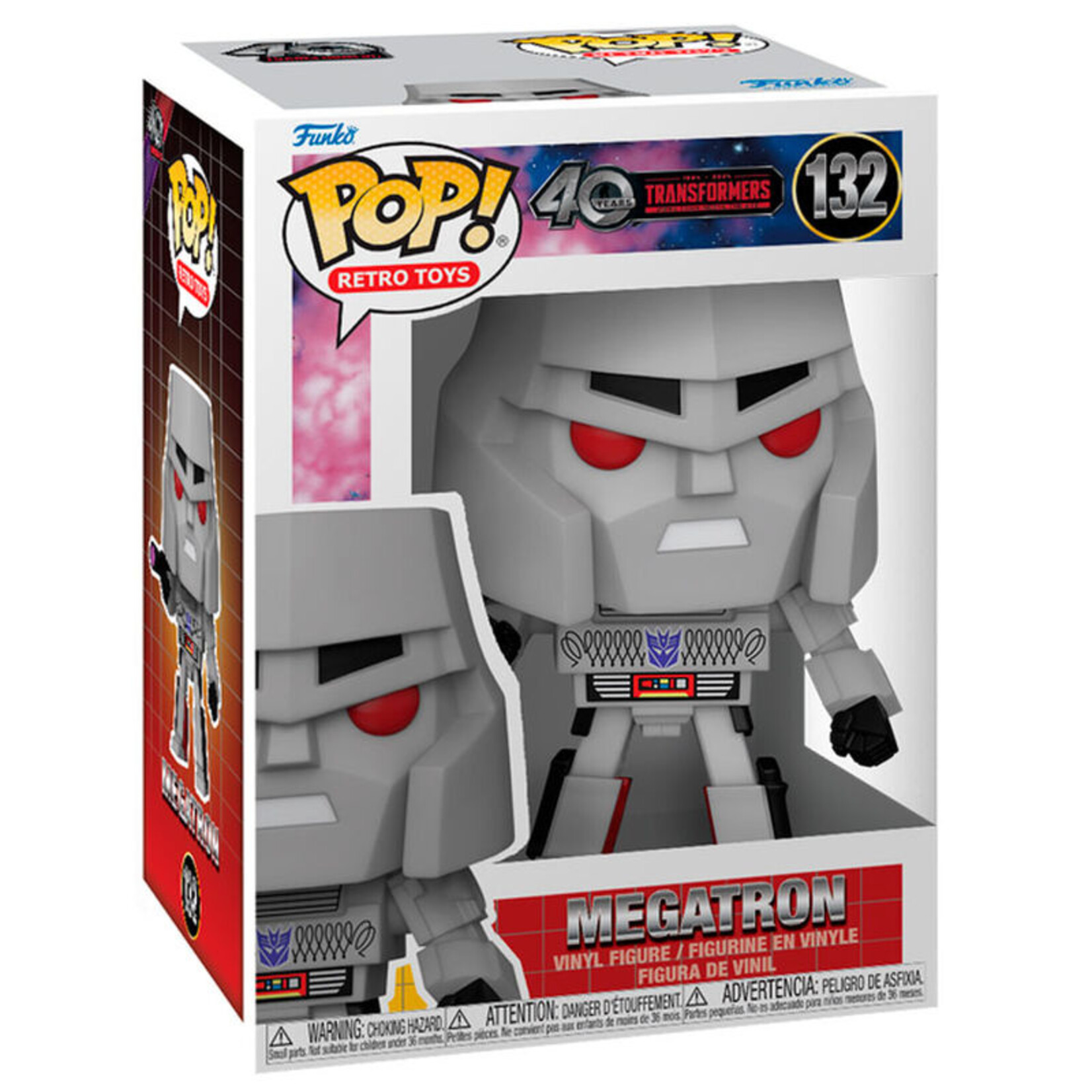 Funko Funko Transformers Generation 1 POP! Retro Toys Vinyl Figure Megatron 9 cm