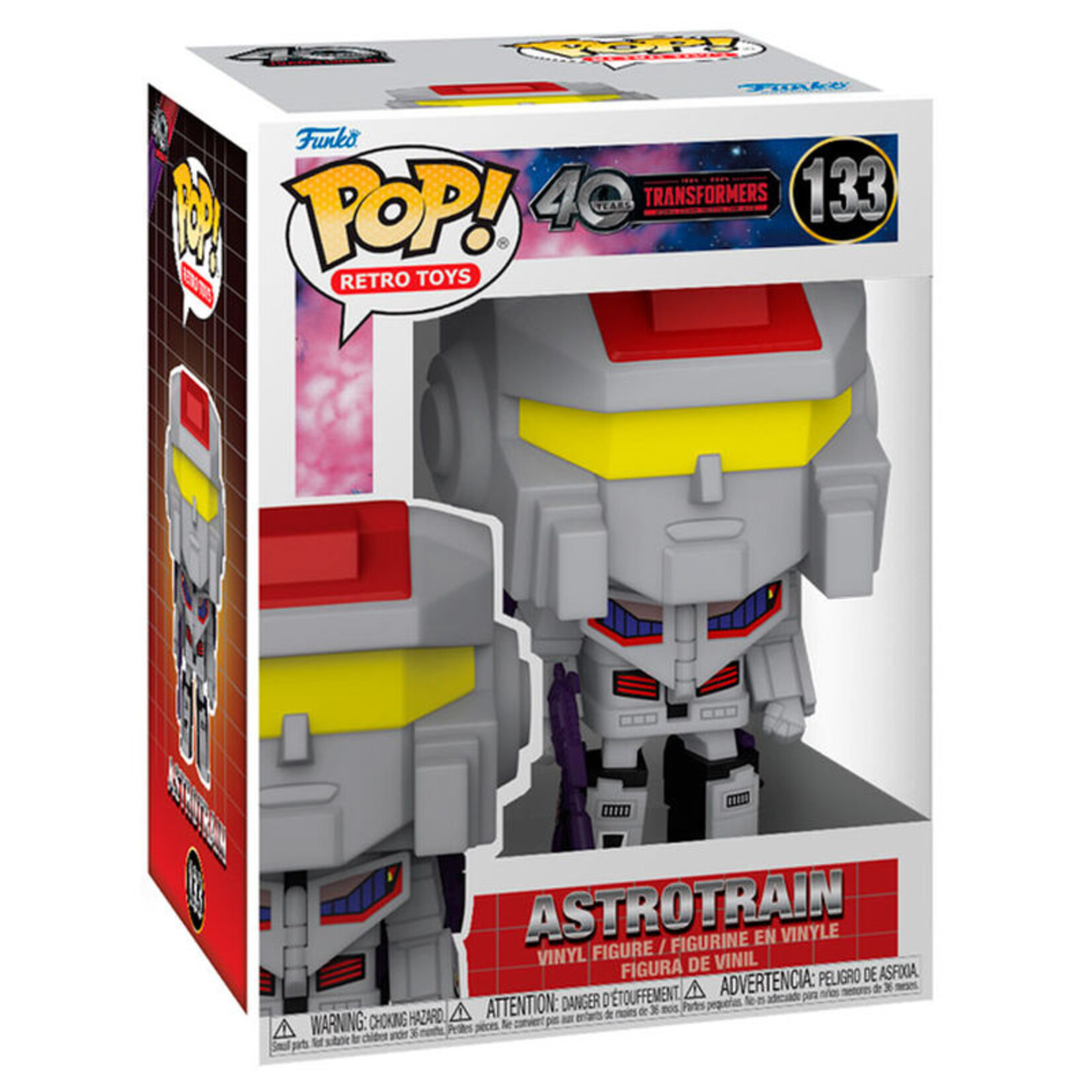 Funko Funko Transformers Generation 1 POP! Retro Toys Vinyl Figure Astrotrain 9 cm