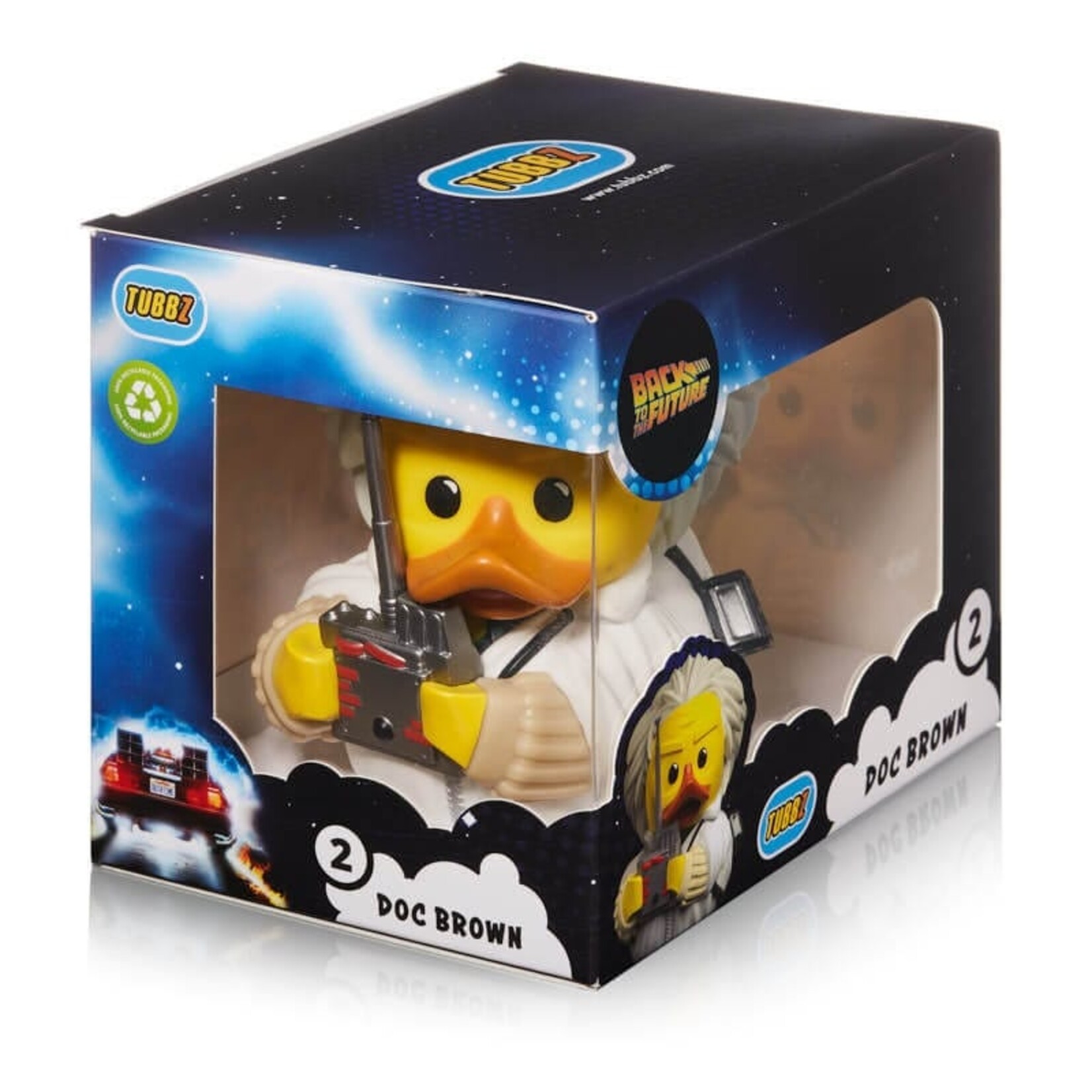 TUBBZ TUBBZ Back to the Future Cosplaying Duck Doc Brown 10 cm