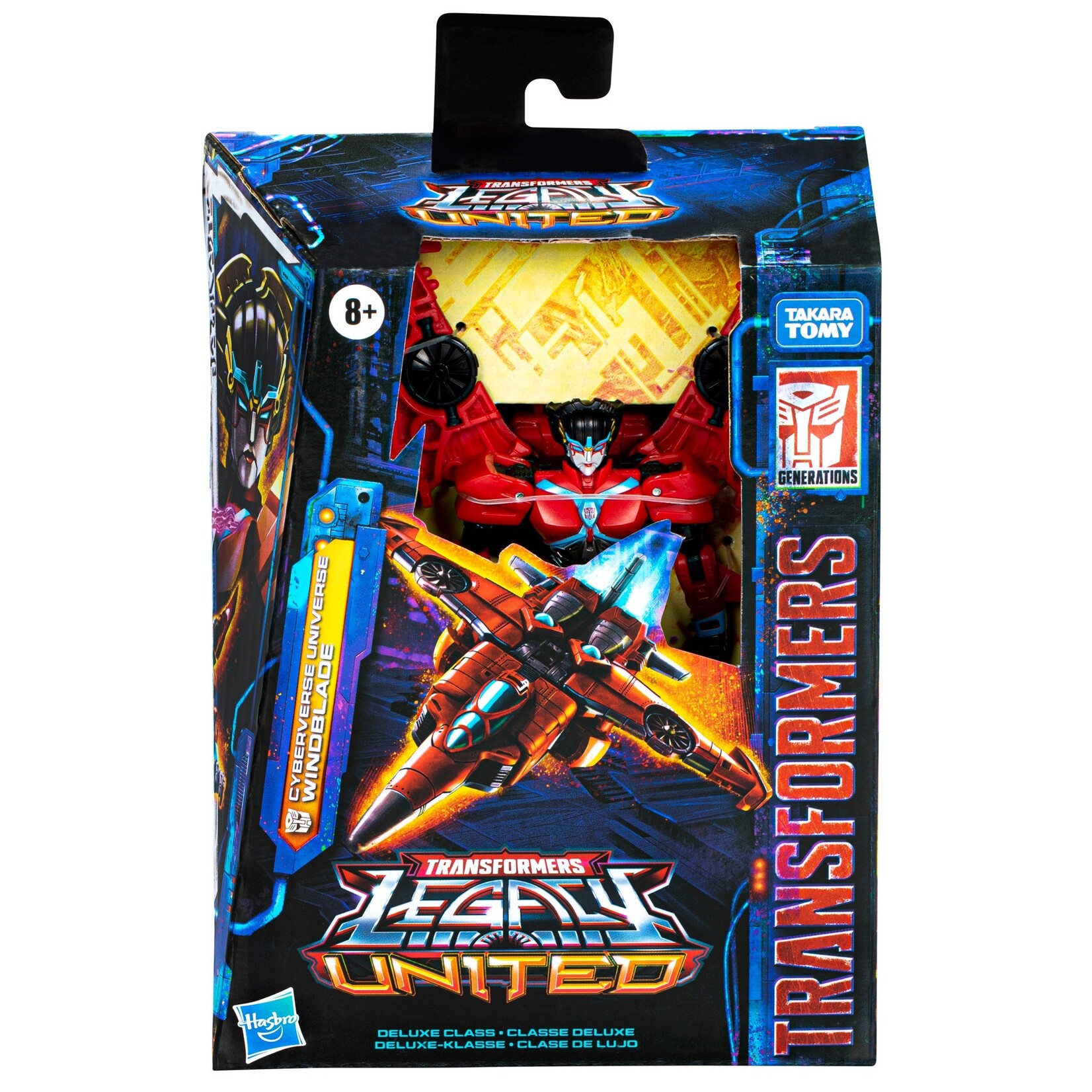 Hasbro Hasbro Transformers Legacy United Deluxe Class Action Figure Cyberverse Universe Windblade 14 cm