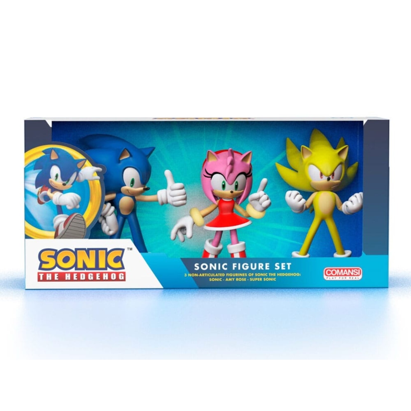 Comansi Comansi Sonic the Hedgehog Figure Set 3-Pack 8 cm