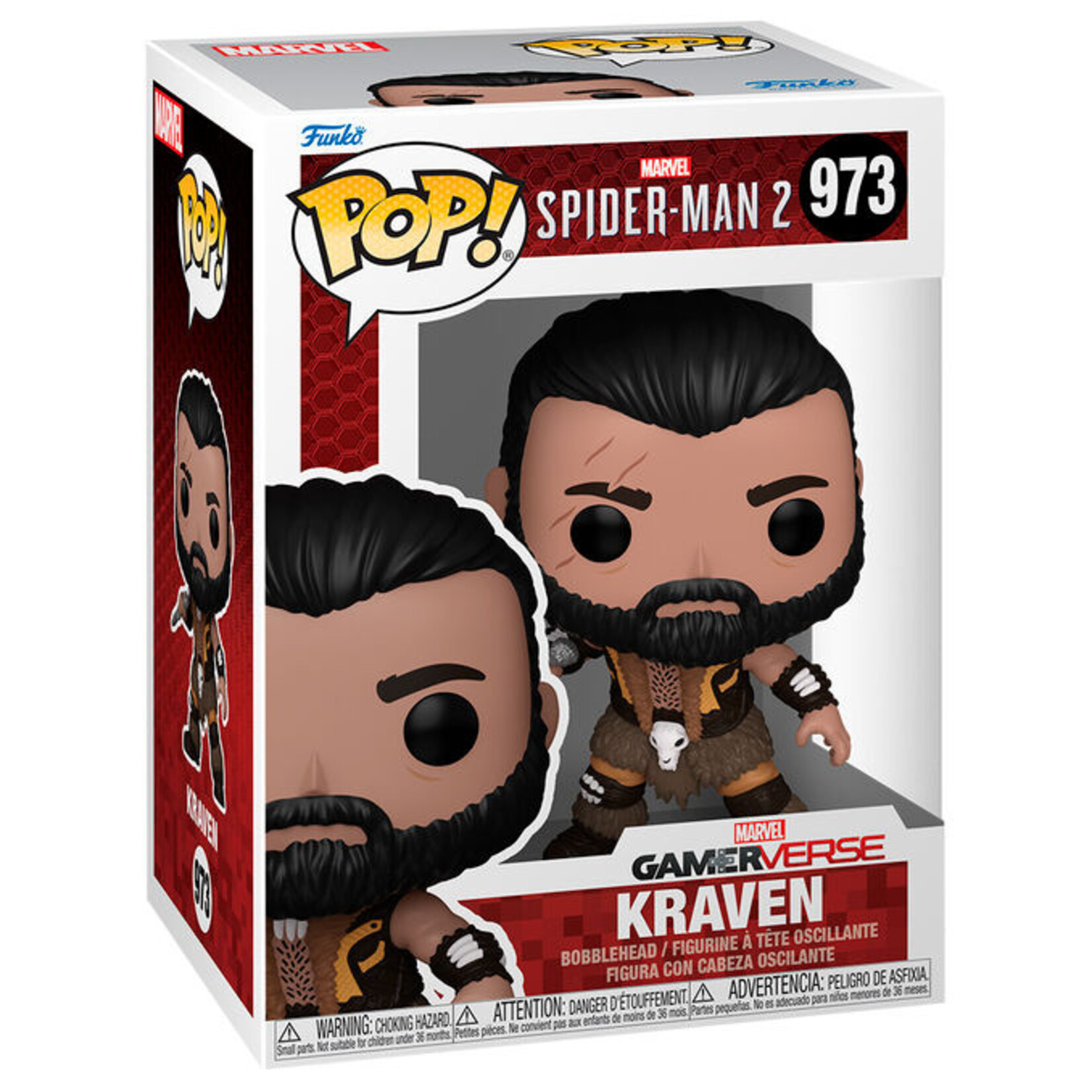Funko Funko Marvel Spider-Man 2 POP! Bobble-Head Kraven 9 cm