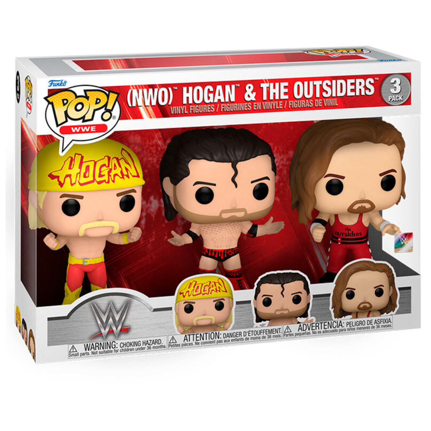 Funko Funko WWE POP! Vinyl Figure Hogan & the Outsiders 3-pack