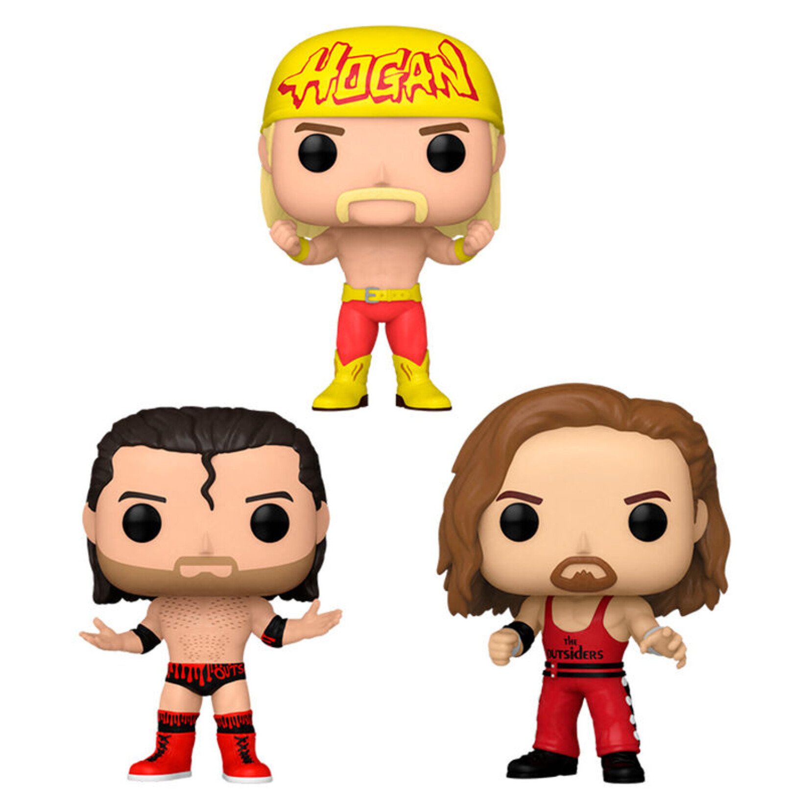 Funko Funko WWE POP! Vinyl Figure Hogan & the Outsiders 3-pack