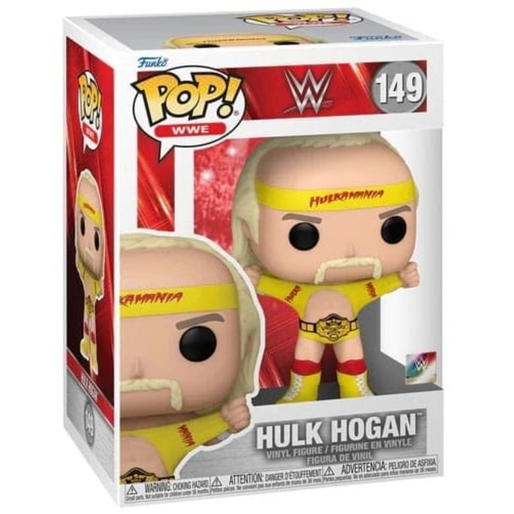 Funko Funko WWE POP! Vinyl Figure Hulk Hogan Hulkamania 9 cm