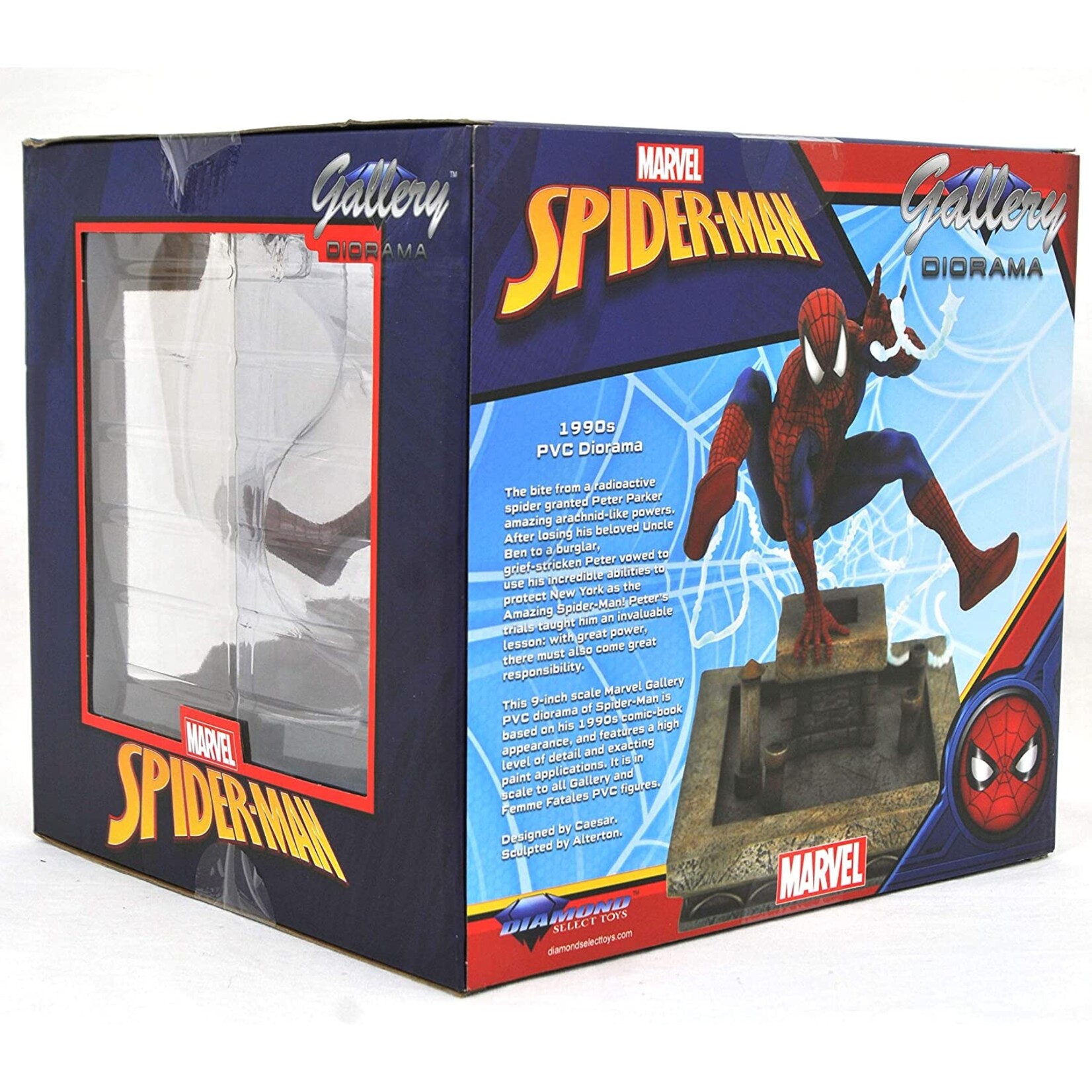 Diamond Select Toys Diamond Select Toys Marvel Spider-Man Diorama 90's Spider-Man 20 cm