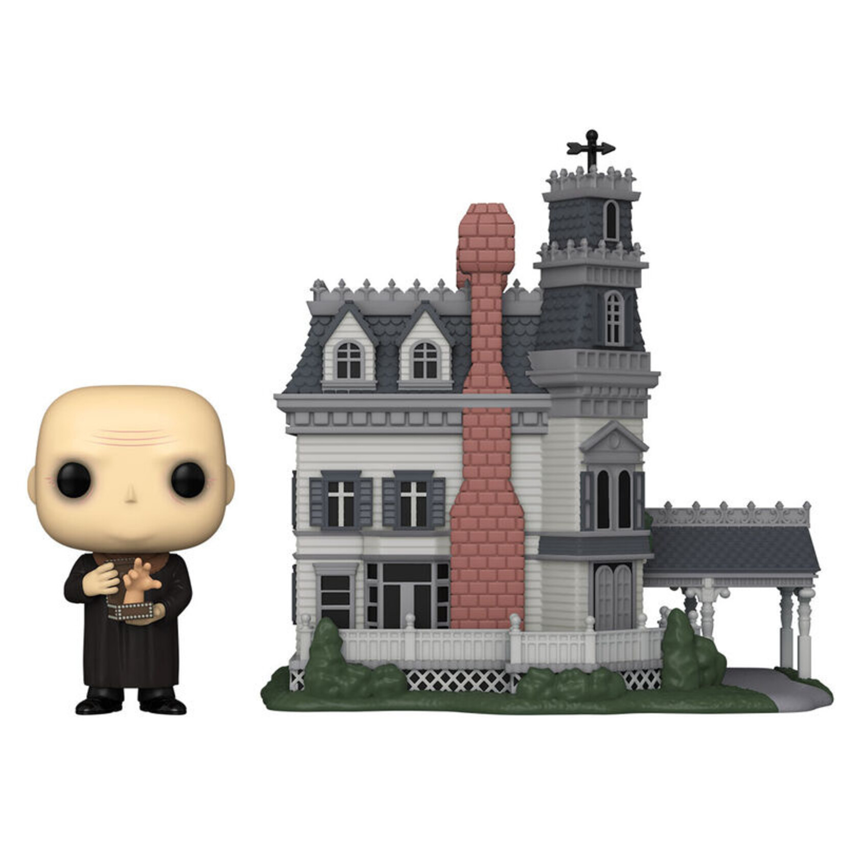 Funko Funko The Addams Family POP! Town Uncle Fester & Addams Family Mansion 16 cm