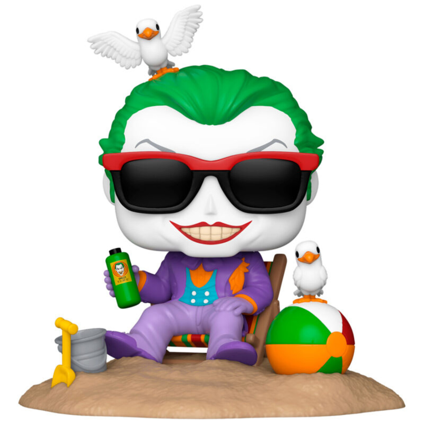 Funko Funko DC Comics Batman 85th Anniversary POP! Deluxe Vinyl Figure Joker on the Beach 12 cm