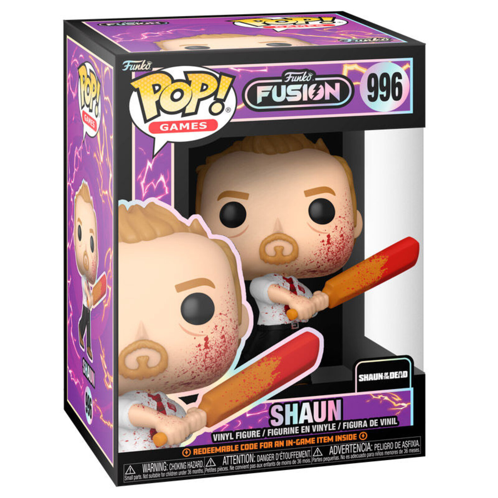 Funko Funko Fusion Shaun of the Dead POP! Games Vinyl Figure Shaun 9 cm