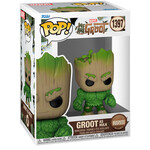 Funko Funko Marvel We Are Groot POP! Bobble-Head Groot as Hulk 9 cm