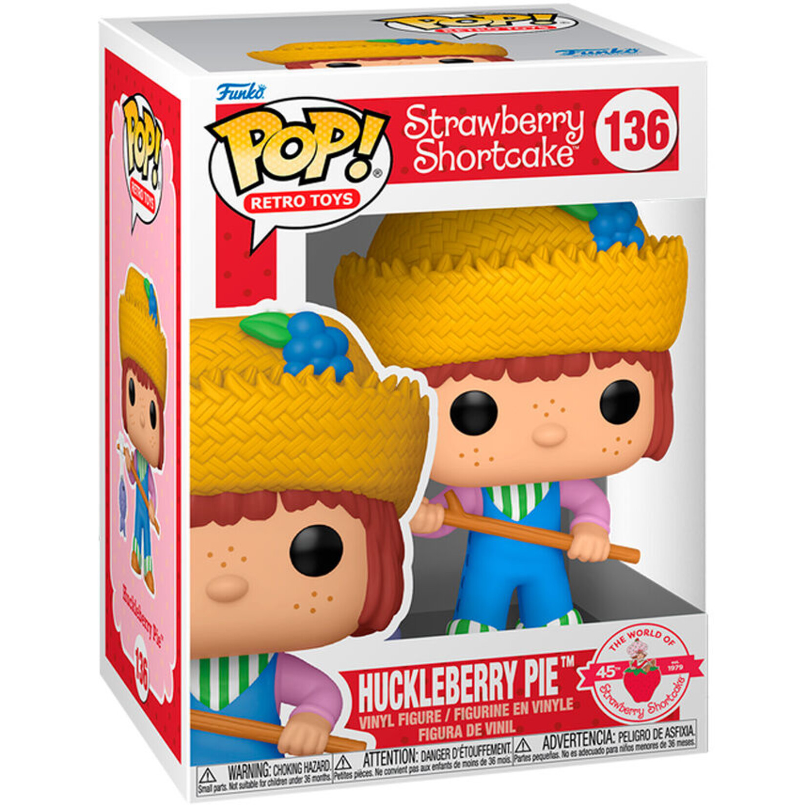 Funko Funko Strawberry Shortcake POP! Retro Toys Vinyl Figure Huckleberry Pie 9 cm