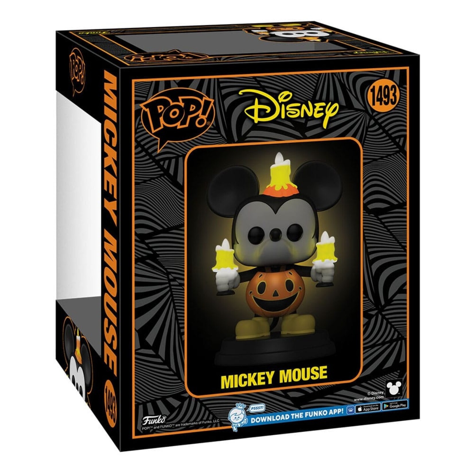 Funko Funko Disney Halloween Oversized POP! Vinyl Figure Mickey Mouse Pumpkin (SFX) 15 cm