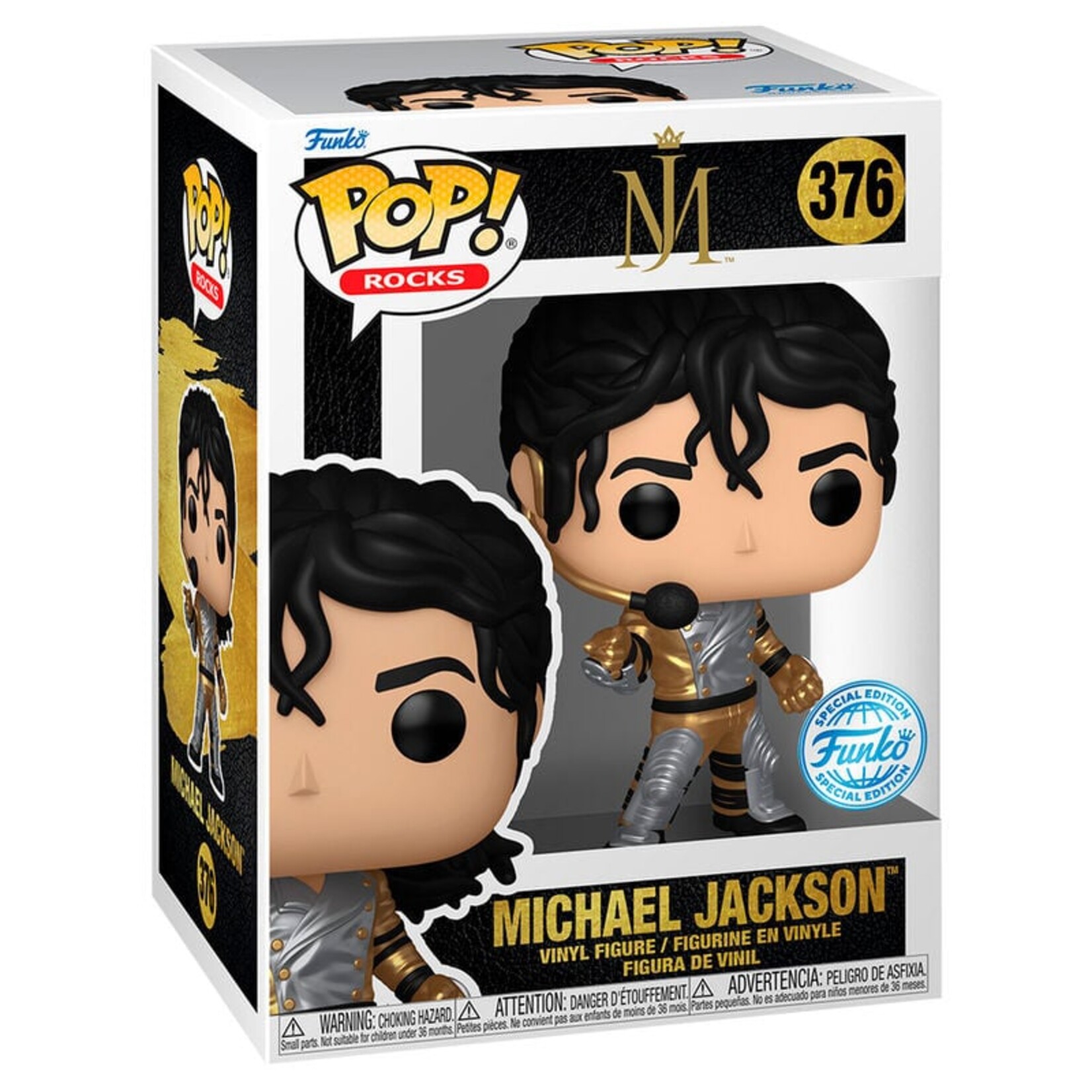 Funko Funko Michael Jackson POP! Rocks Vinyl Figure History Tour 9 cm