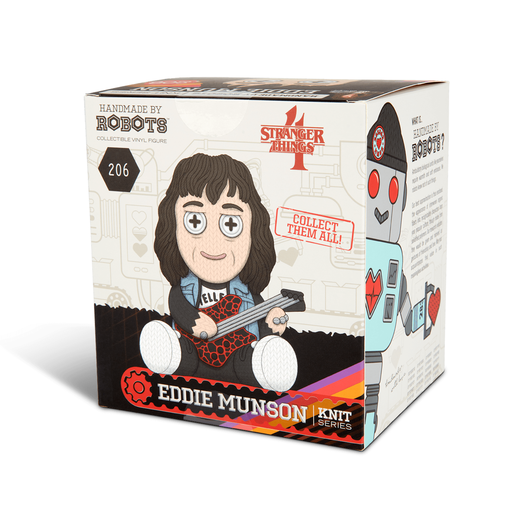 Handmade by Robots Handmade by Robots Stranger Things Vinyl Figure Eddie Munson 13 cm