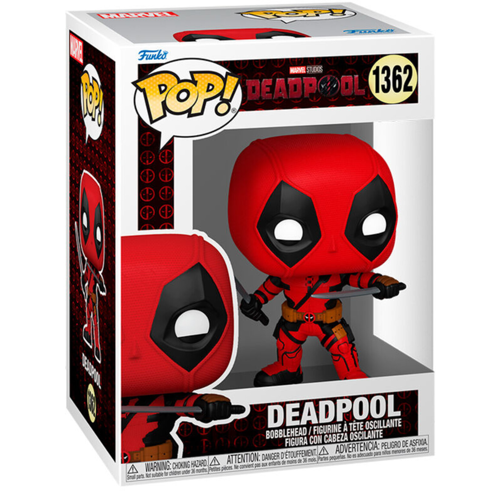 Funko Funko Marvel Deadpool & Wolverine POP! Bobble-Head Deadpool 9 cm