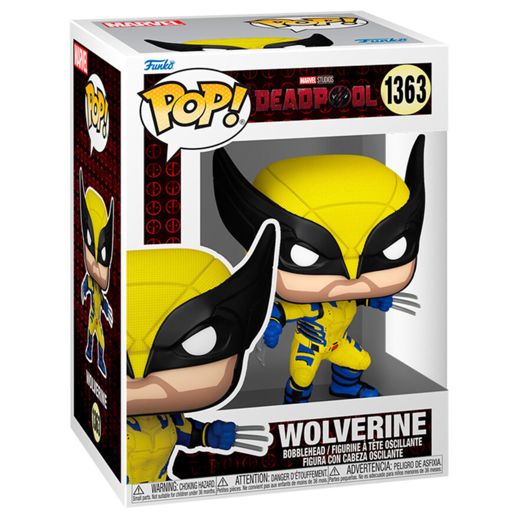 Funko Funko Marvel Deadpool & Wolverine POP! Bobble-Head Wolverine 9 cm