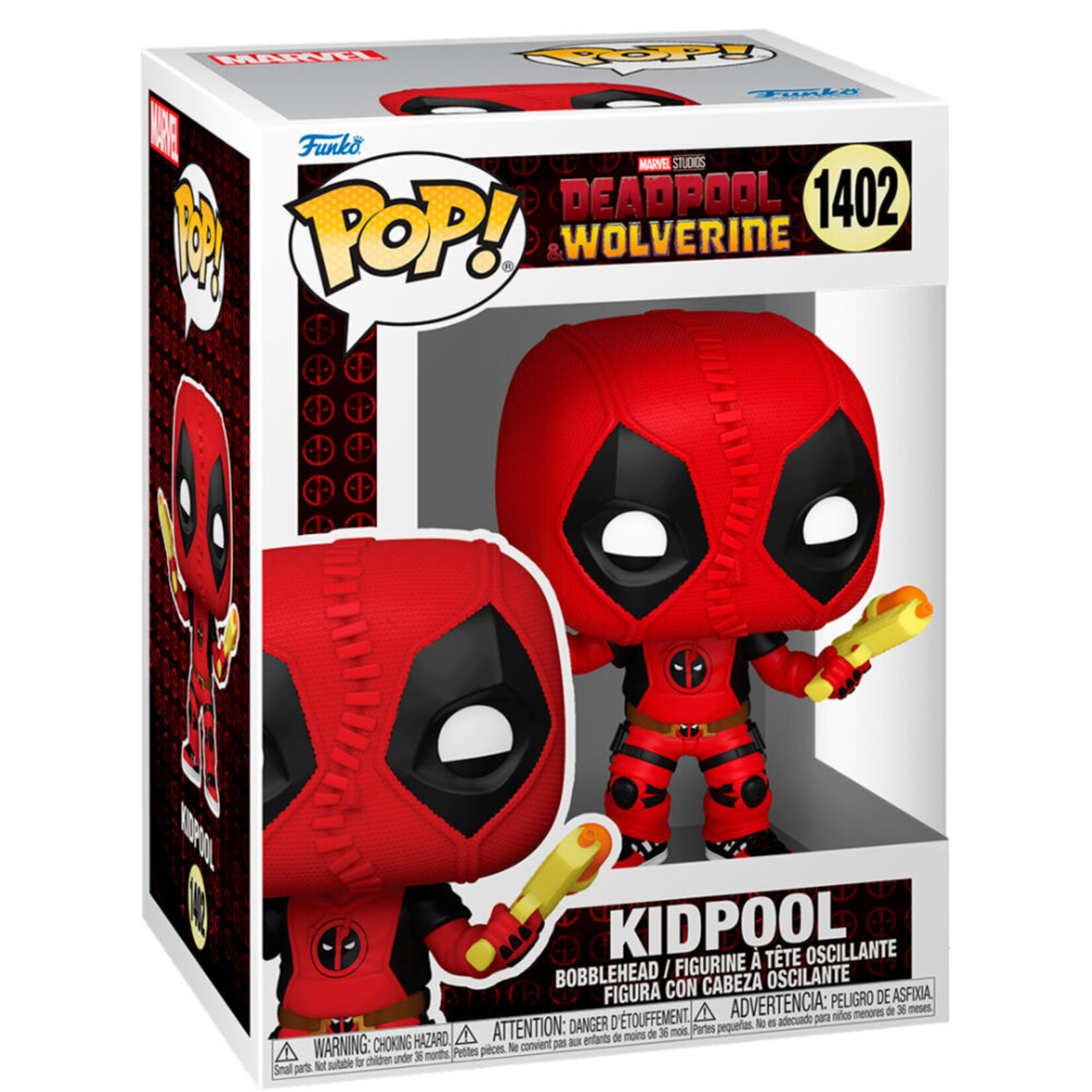 Funko Funko Marvel Deadpool & Wolverine POP! Bobble-Head Kidpool 9 cm