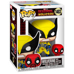 Funko Funko Marvel Deadpool & Wolverine POP! Bobble-Head Wolverine with Babypool 9 cm