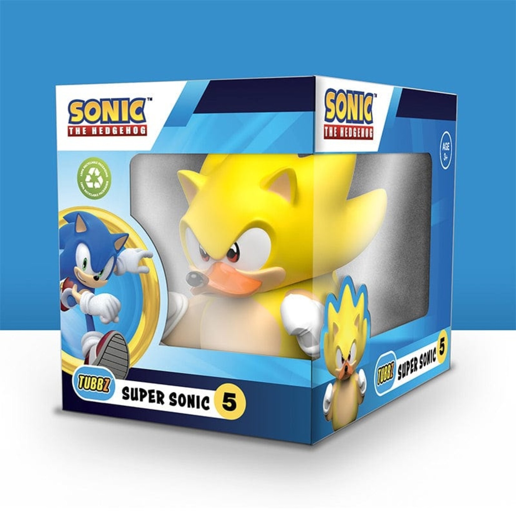 TUBBZ TUBBZ Sonic The Hedgehog Cosplaying Duck Super Sonic 10 cm