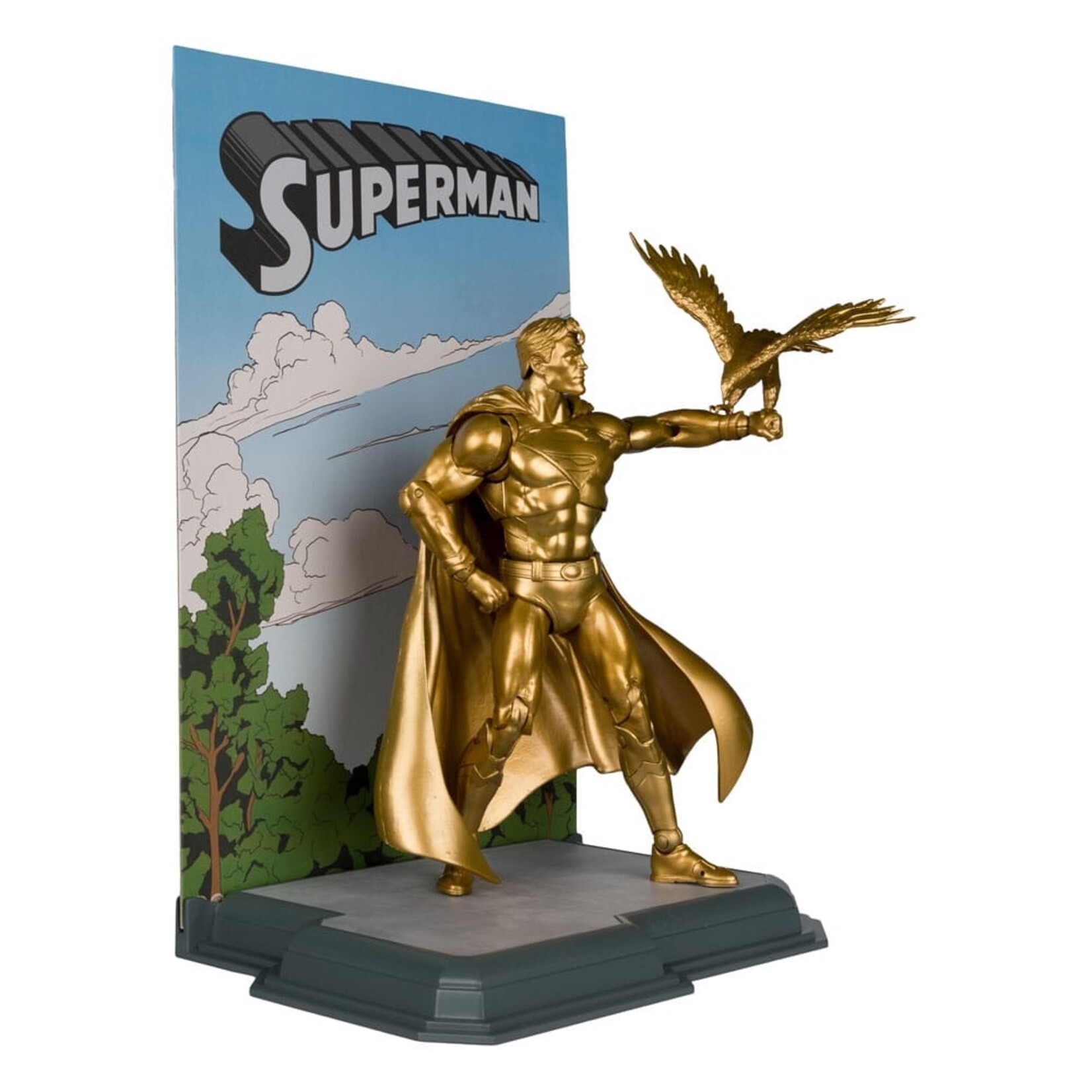 McFarlane Toys McFarlane Toys DC Comics Superman Centennial Park Tribute Statue (Gold Label) 18 cm