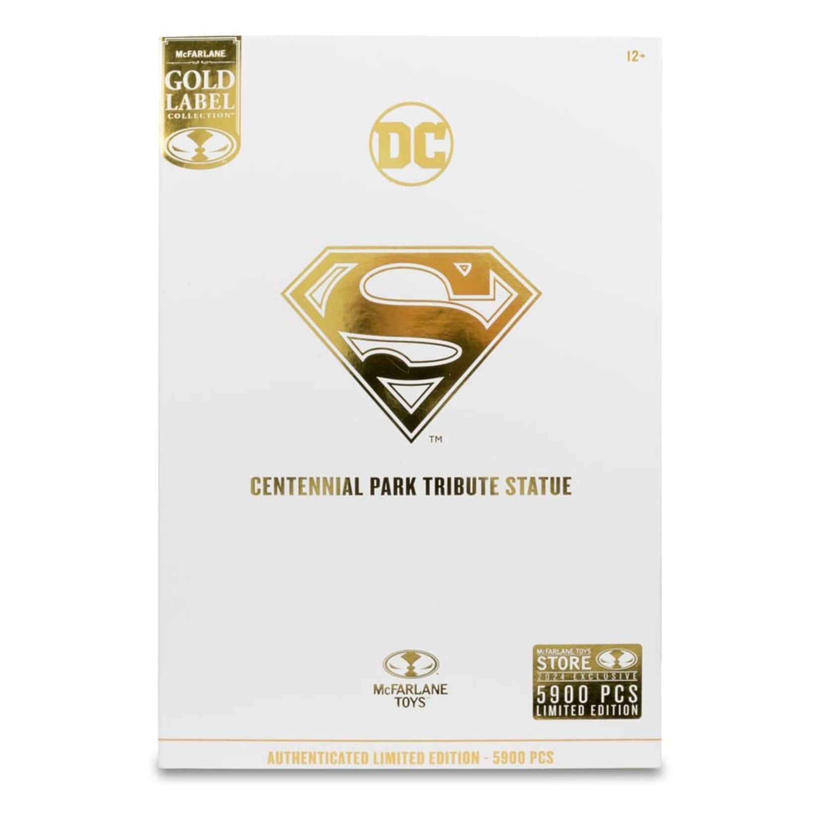 McFarlane Toys McFarlane Toys DC Comics Superman Centennial Park Tribute Statue (Gold Label) 18 cm