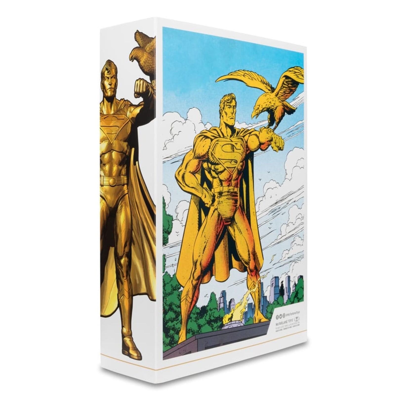 McFarlane Toys McFarlane Toys DC Comics Superman Centennial Park Tribute Statue (Gold Label) 18 cm