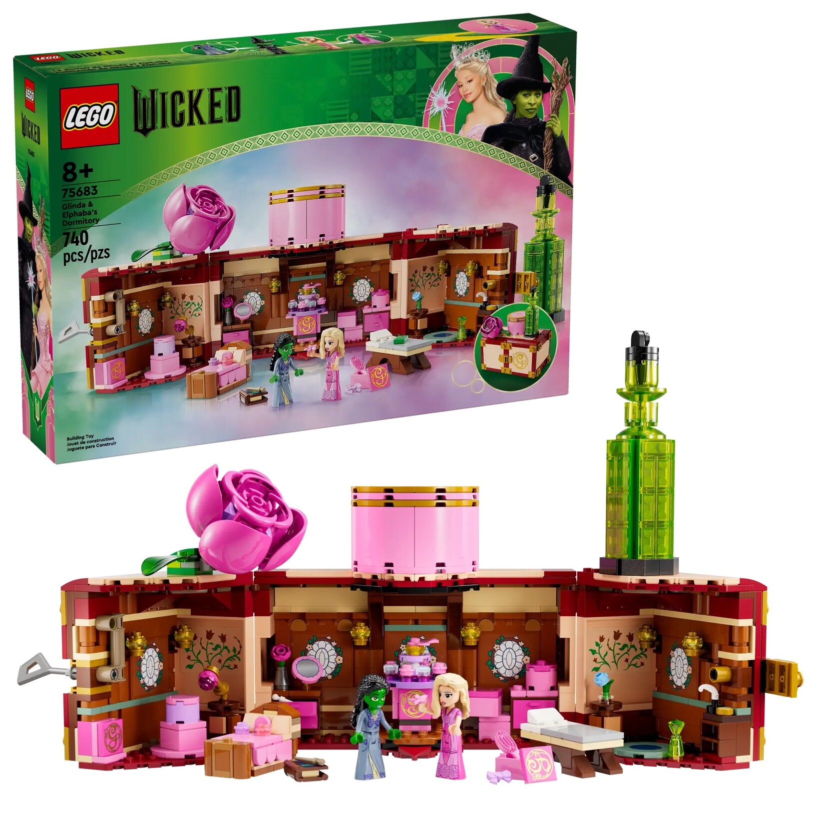 LEGO LEGO Wicked Glinda & Elphaba's Dormitory (75683)