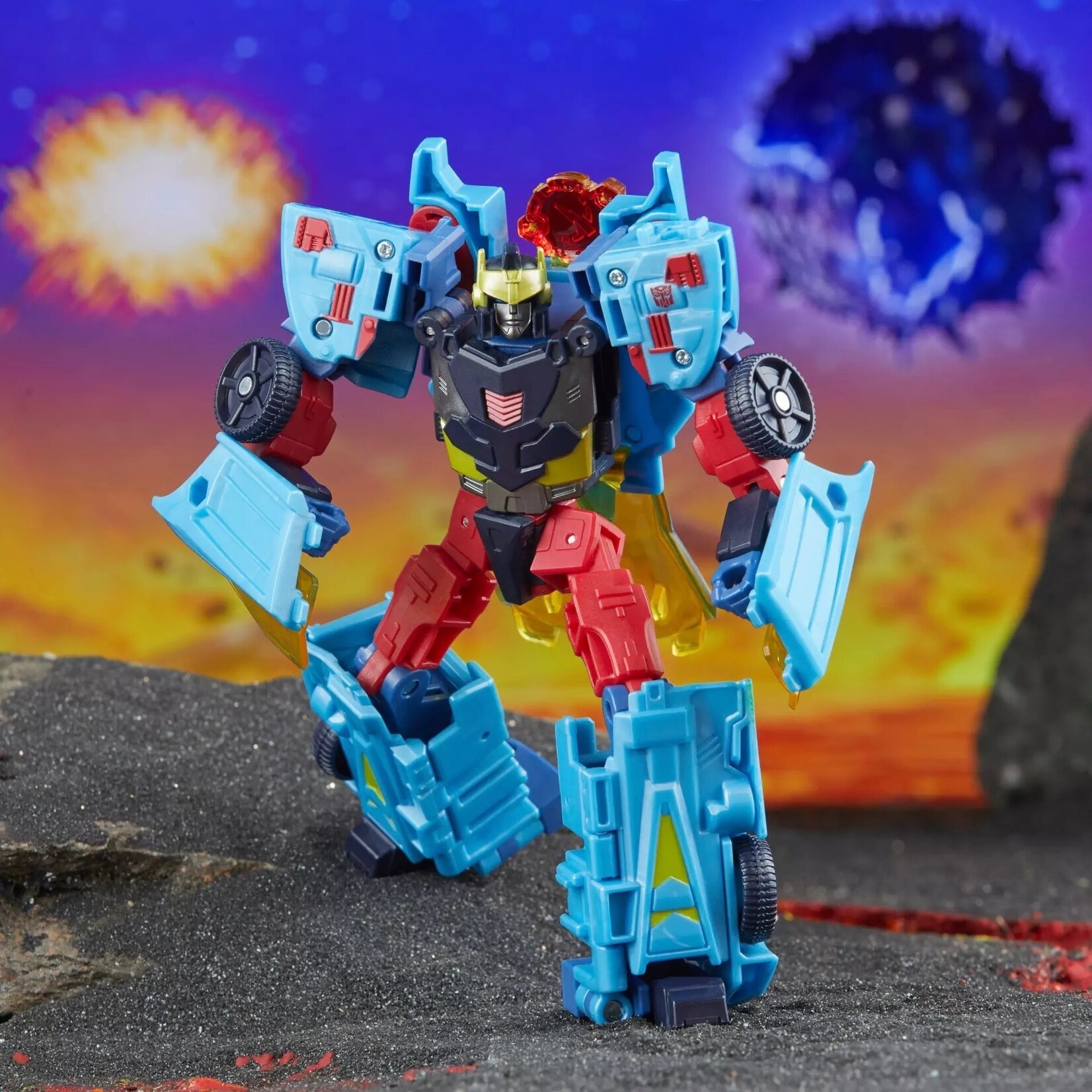 Hasbro Hasbro Transformers Generations Legacy United Deluxe Class Action Figure Cybertron Universe Hot Shot 14 cm