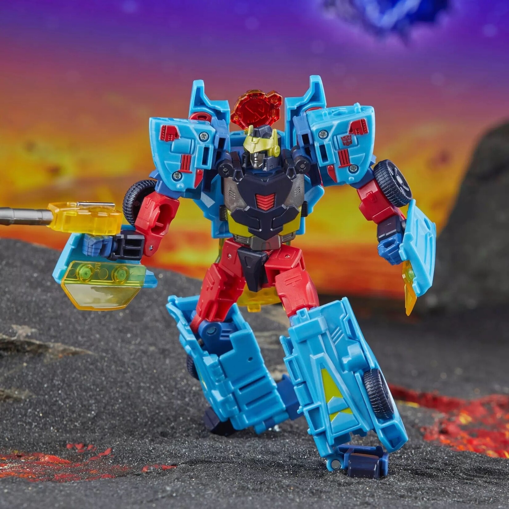 Hasbro Hasbro Transformers Generations Legacy United Deluxe Class Action Figure Cybertron Universe Hot Shot 14 cm
