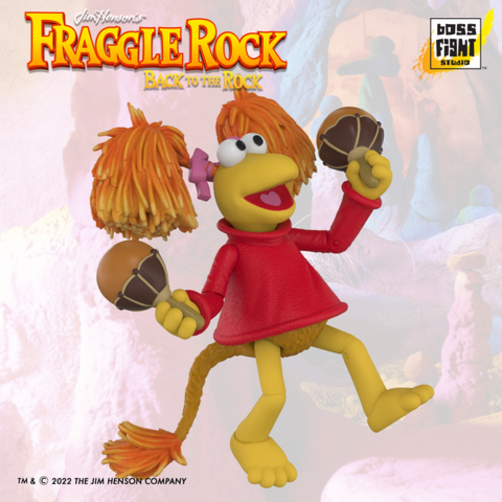 Boss Fight Studio Boss Fight Studio Fraggle Rock Action Figures Red Fraggle