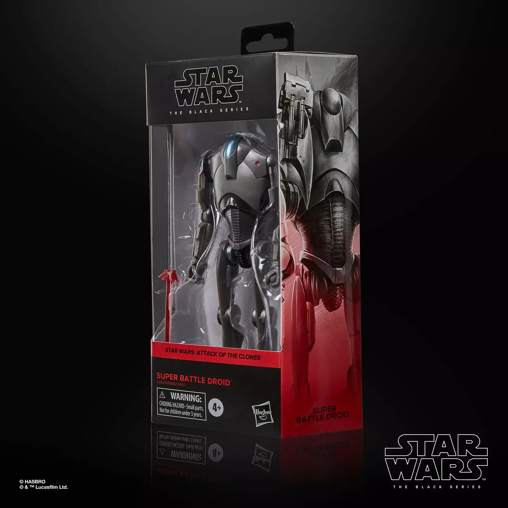 Hasbro Hasbro Star Wars Episode II The Black Series Action Figure Super Battle Droid 15 cm