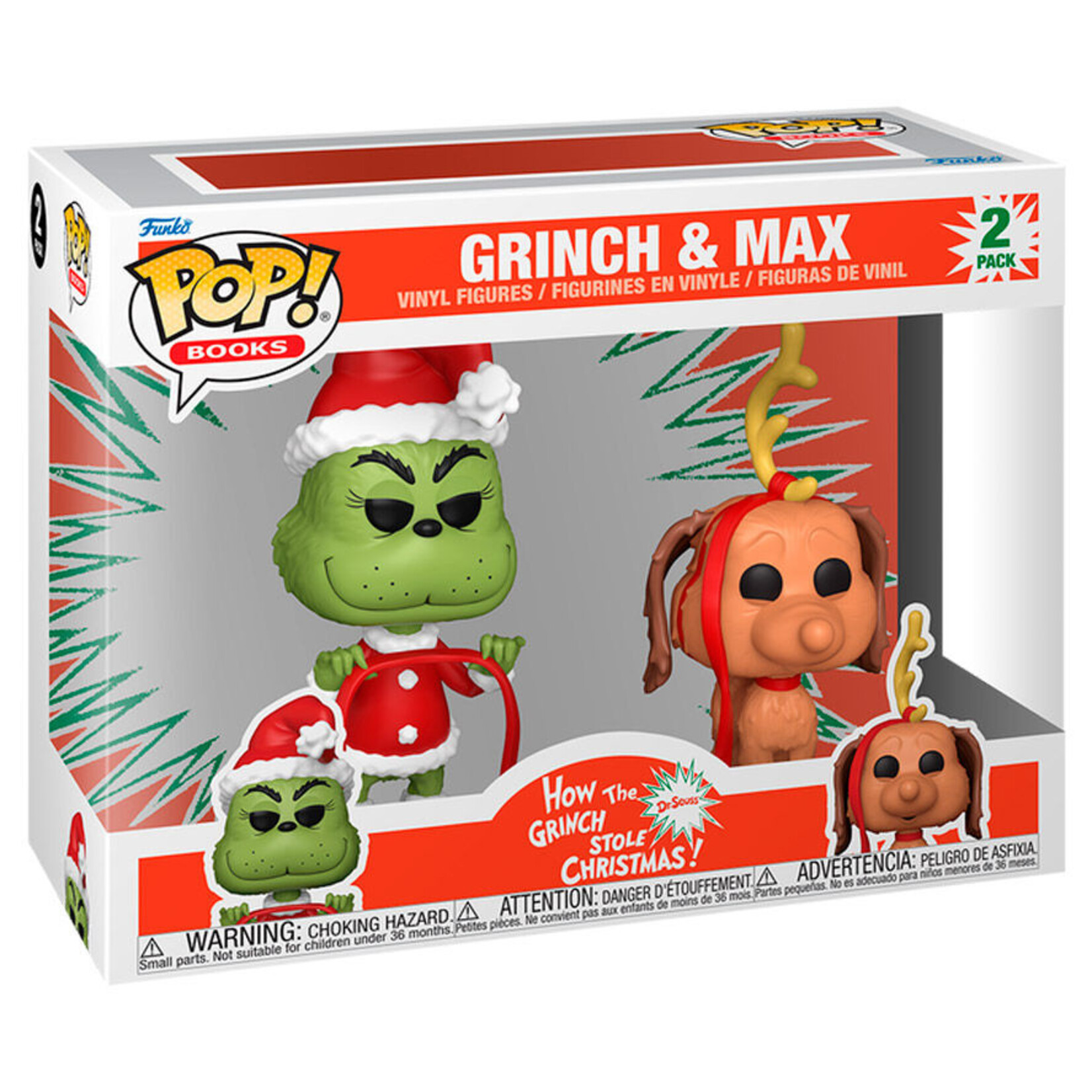 Funko Funko The Grinch POP! Vinyl Figure Grinch & Max 2-pack