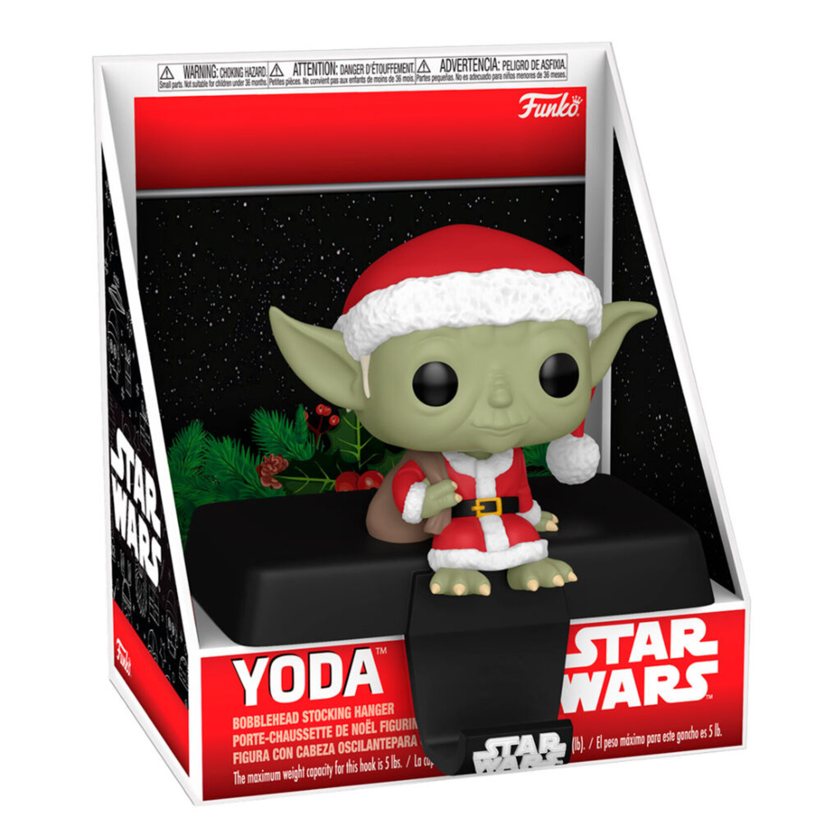 Funko Funko Star Wars POP! Edge-Sitter Bobblehead Yoda 9 cm