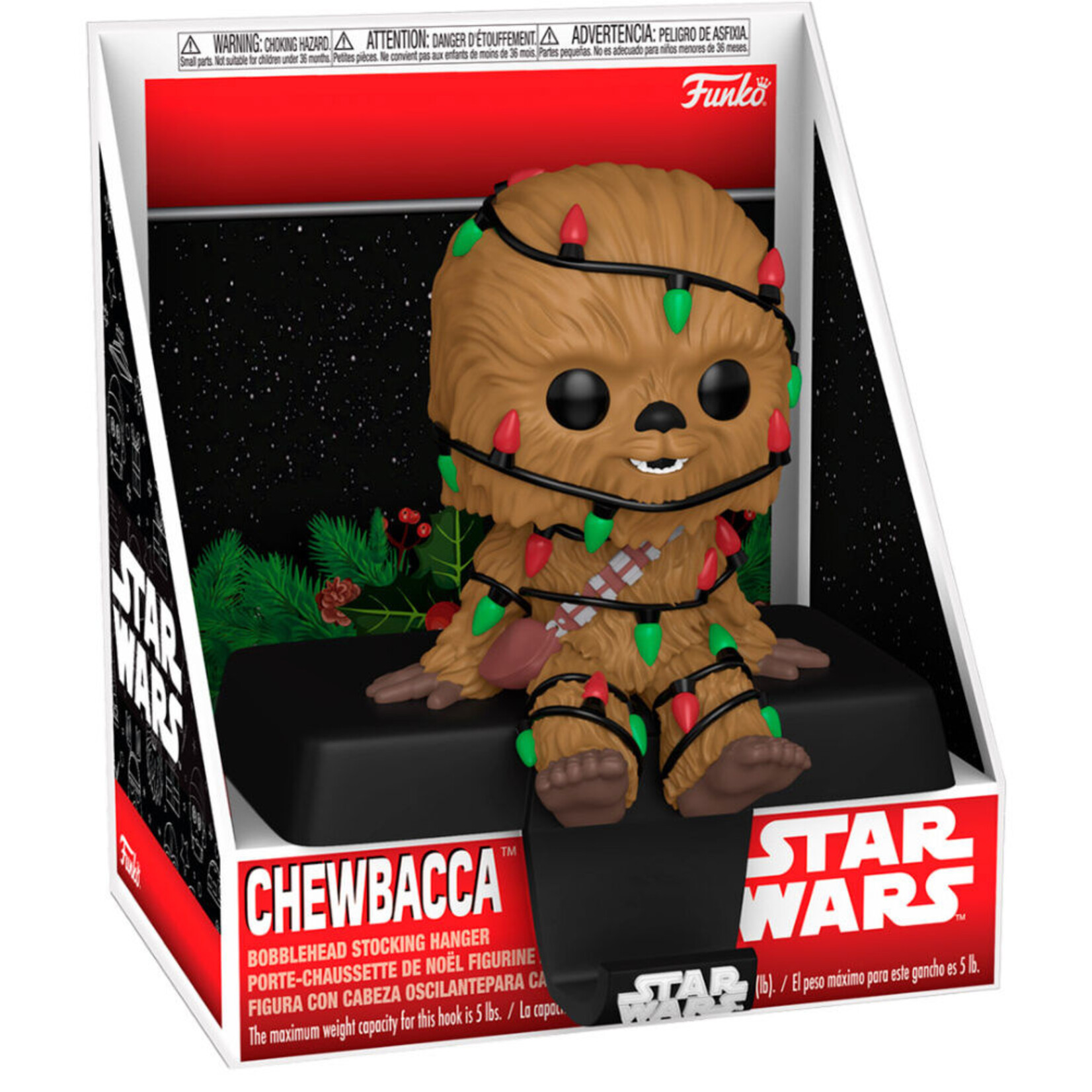 Funko Funko Star Wars POP! Edge-Sitter Bobblehead Chewbacca 9 cm