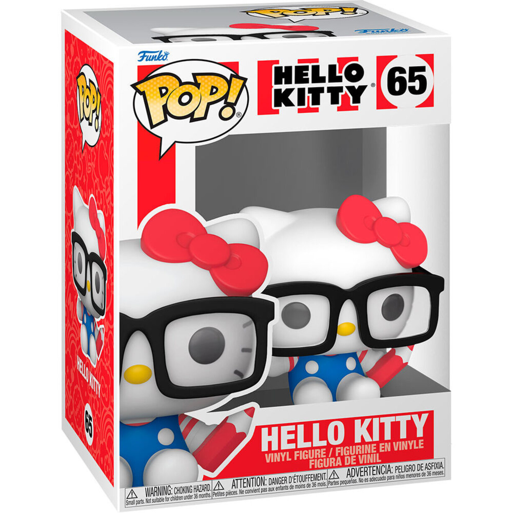 Funko Funko Hello Kitty Pop! Vinyl Figure Nerd 9 cm